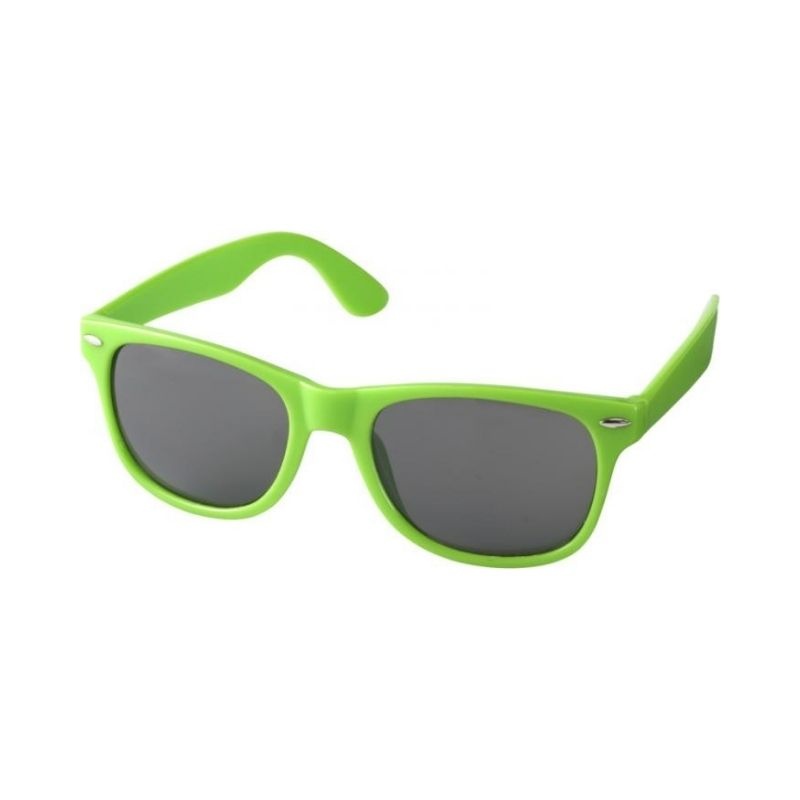 Logo trade advertising products image of: Sun Ray Sunglasses, lime green