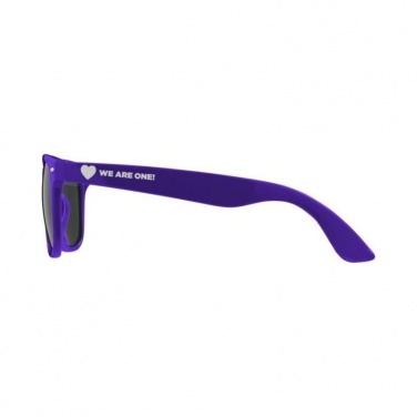 Sun Ray sunglasses, purple with logo