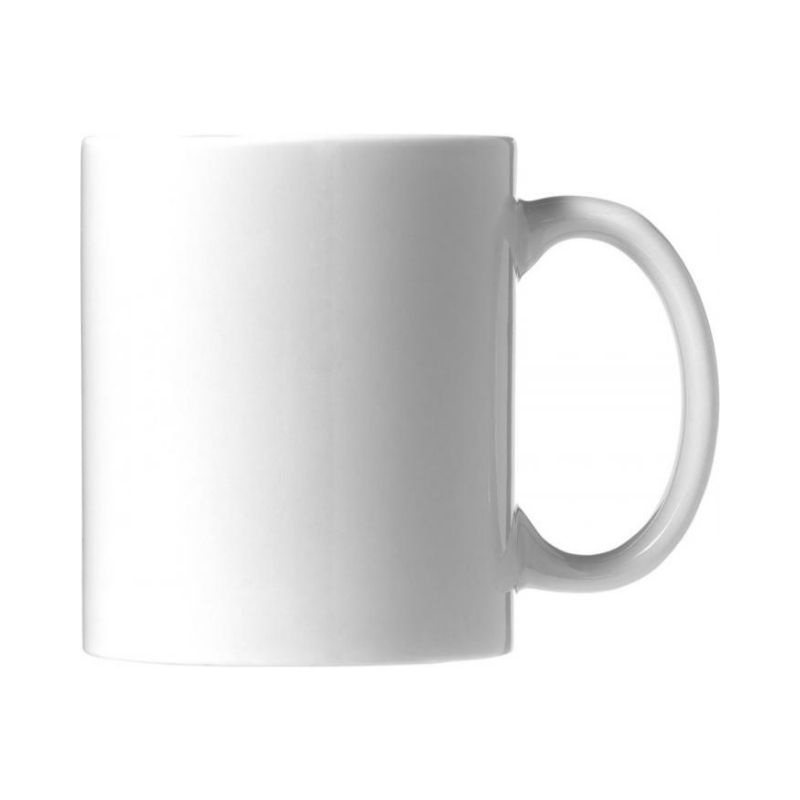 Logo trade promotional products picture of: Bahia Ceramic Mug, white