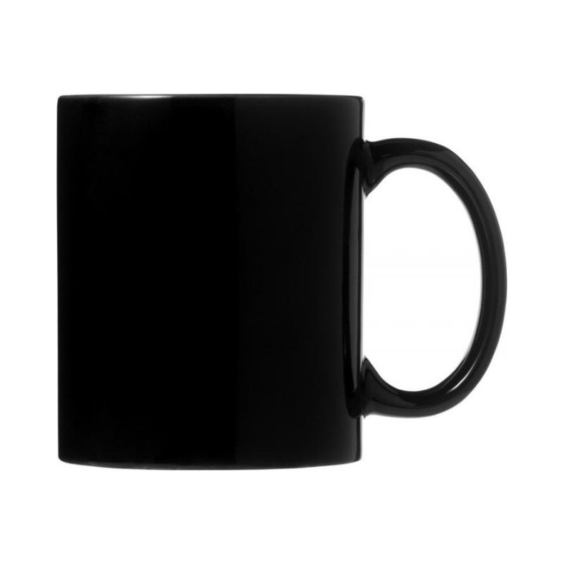 Logotrade business gift image of: Santos ceramic mug, black
