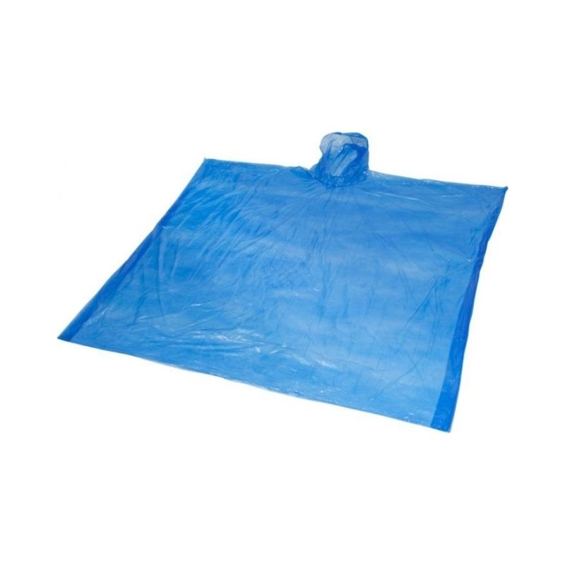 Logotrade promotional items photo of: Ziva disposable rain poncho, blue