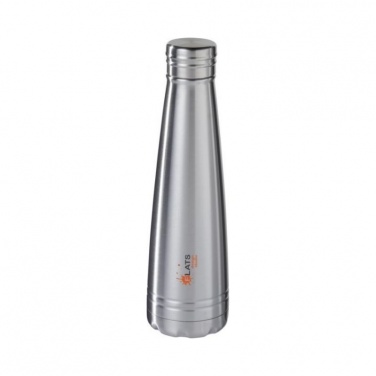 Logo trade promotional gifts image of: Duke vacuum insulated bottle, silver