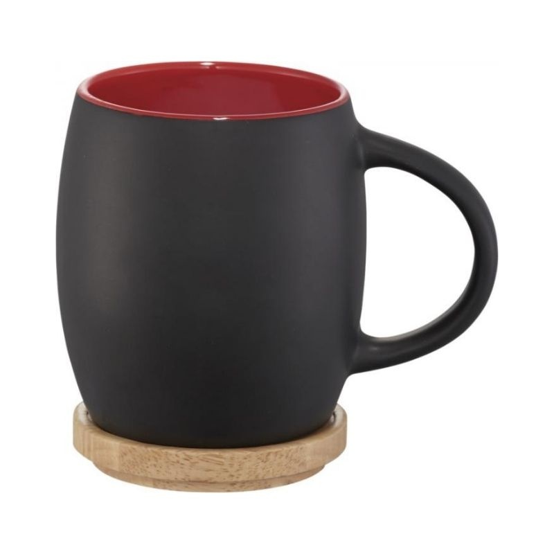 Logotrade promotional merchandise image of: Hearth ceramic mug, red