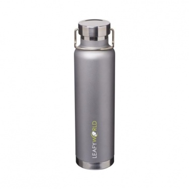 Logo trade promotional giveaways image of: Thor Copper Vacuum Insulated Bottle, grey