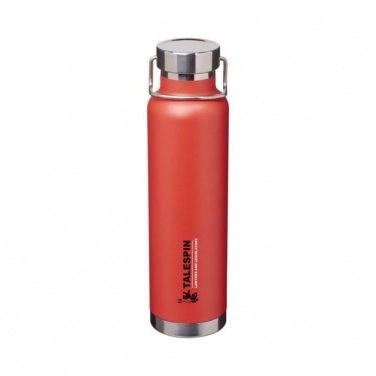 Logo trade promotional giveaway photo of: Thor Copper Vacuum Insulated Bottle, red