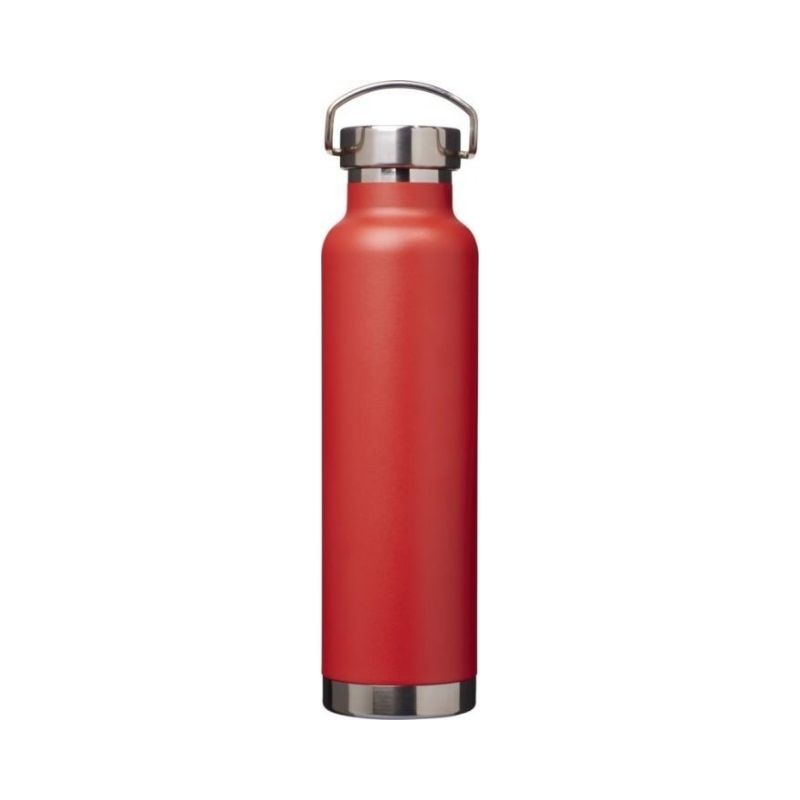 Logotrade advertising products photo of: Thor Copper Vacuum Insulated Bottle, red