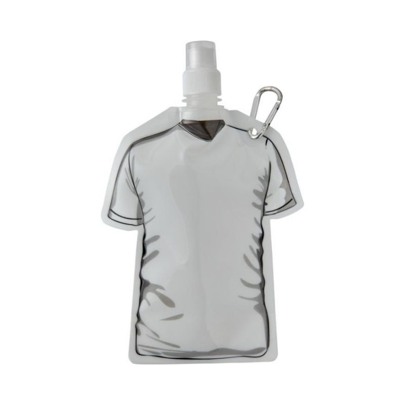 Logo trade corporate gifts picture of: Goal football jersey water bag, white