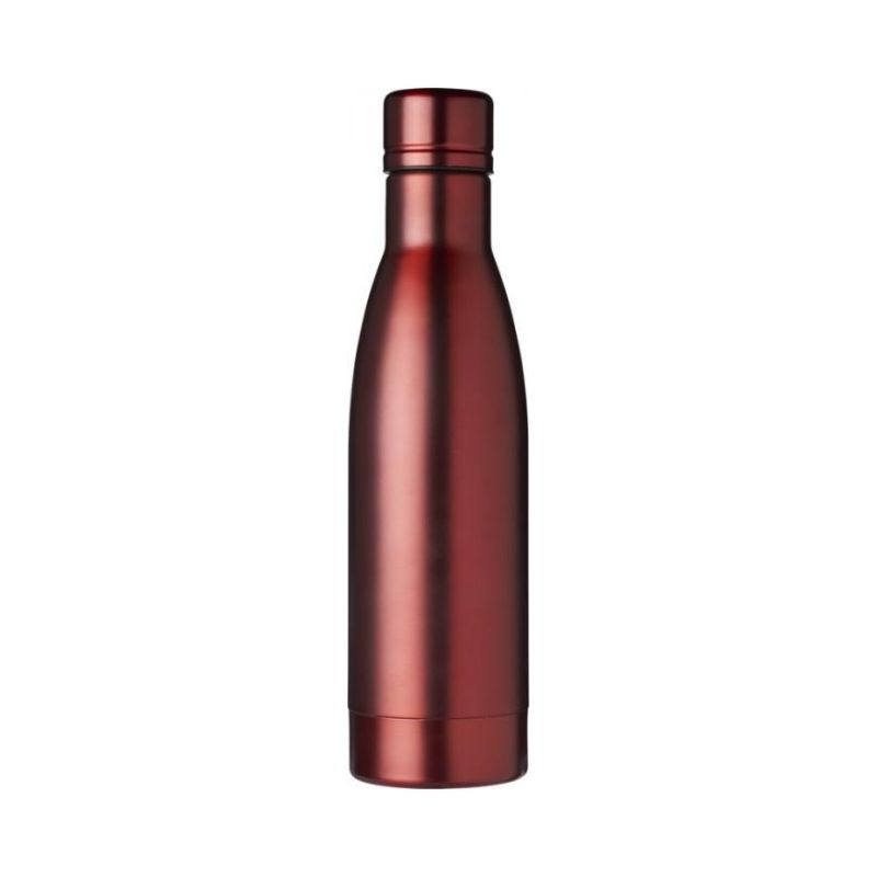 Logotrade business gift image of: Vasa copper vacuum insulated bottle, red