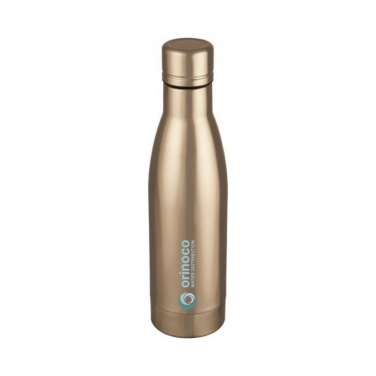 Logotrade corporate gift image of: Vasa copper vacuum insulated bottle, rose gold