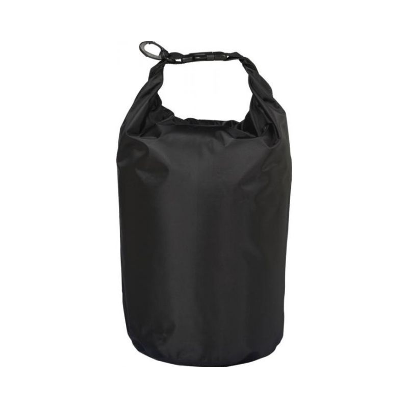 Logo trade business gift photo of: Survivor roll-down waterproof outdoor bag 5 l, black