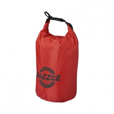 Logotrade business gift image of: Survivor roll-down waterproof outdoor bag 5 l, red