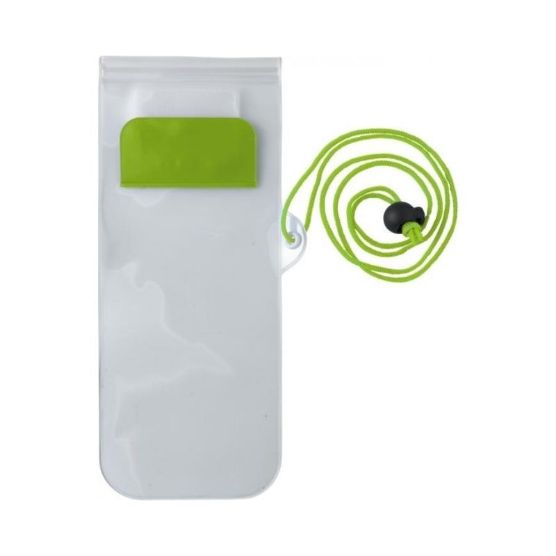 Logo trade promotional merchandise picture of: Mambo waterproof storage pouch, lime