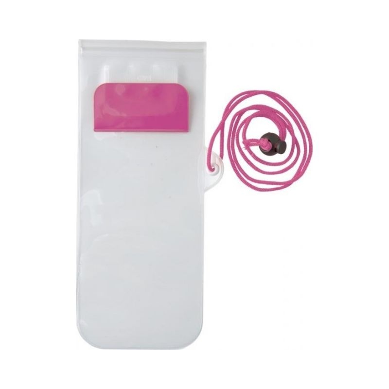 Logo trade advertising products image of: Mambo waterproof storage pouch, magenta
