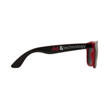 Logo trade corporate gifts image of: Sun Ray sunglasses, red
