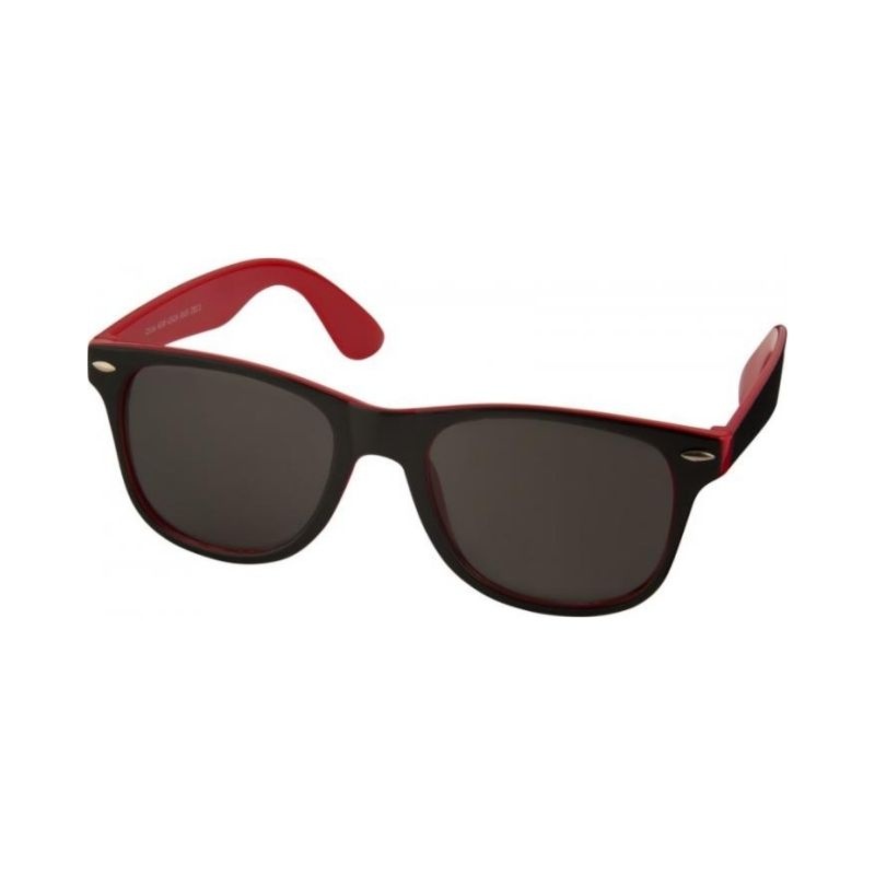 Logo trade promotional items image of: Sun Ray sunglasses, red