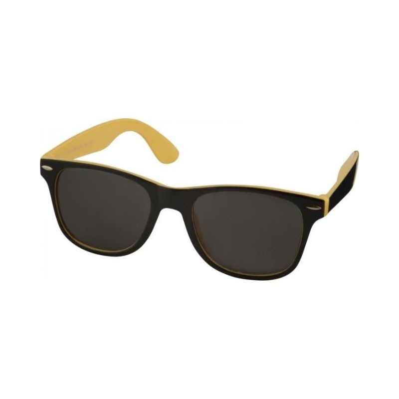 Logo trade business gift photo of: Sun Ray sunglasses, yellow