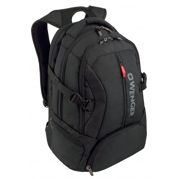 Logo trade advertising products picture of: TRANSIT 16` computer backpack 64014010  color black
