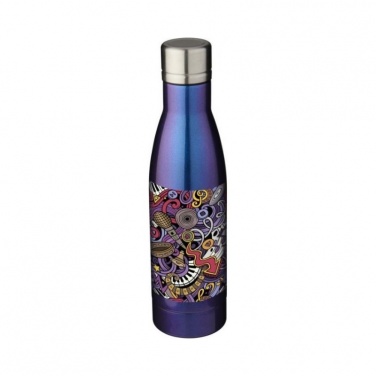 Logotrade promotional merchandise picture of: Vasa Aurora copper vacuum insulated bottle, blue