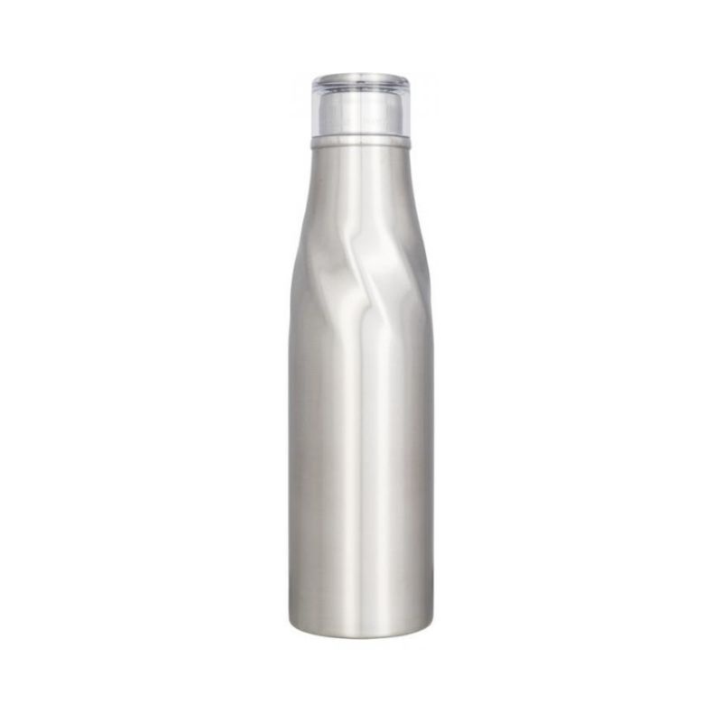 Logo trade promotional item photo of: Hugo auto-seal copper vacuum insulated bottle, silver
