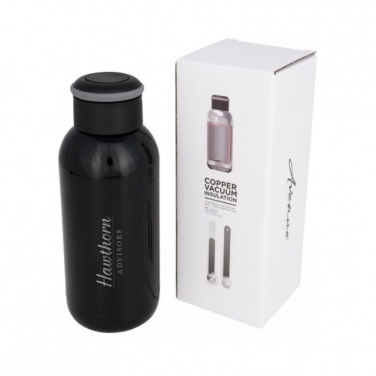 Logo trade promotional products image of: Copa mini copper vacuum insulated bottle, black