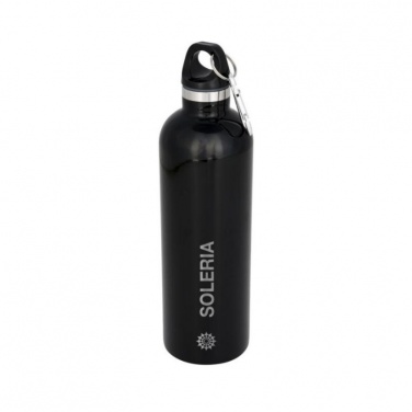 Logotrade advertising product picture of: Atlantic vacuum insulated bottle, black