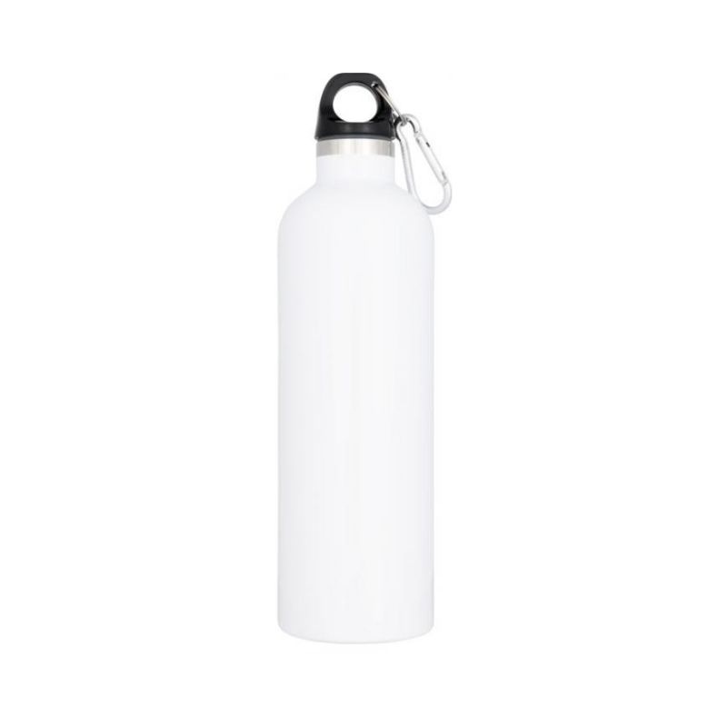 Logotrade promotional products photo of: Atlantic vacuum insulated bottle, white