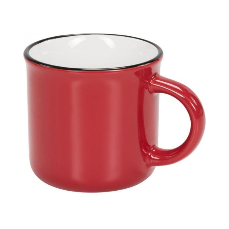 Logotrade promotional merchandise photo of: Ceramic campfire mug, red