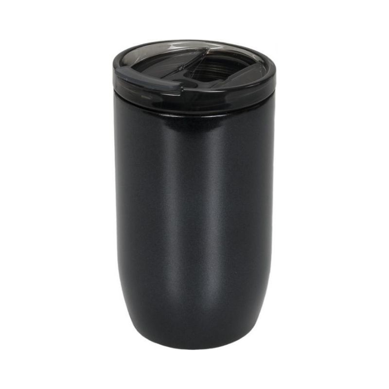 Logo trade business gift photo of: Lagom copper vacuum insulated tumbler, black