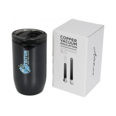 Logotrade promotional merchandise image of: Lagom copper vacuum insulated tumbler, black