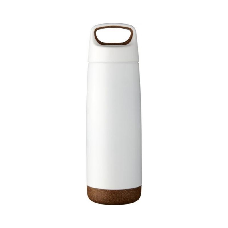 Logotrade promotional giveaways photo of: Valhalla 600ml copper vacuum insulated sport bottle, white