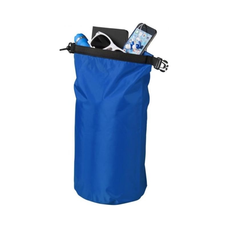 Logo trade corporate gift photo of: Camper 10 L waterproof bag, royal blue
