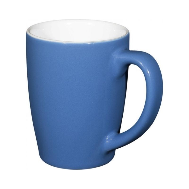 Logo trade promotional gifts picture of: Mendi 350 ml ceramic mug, blue