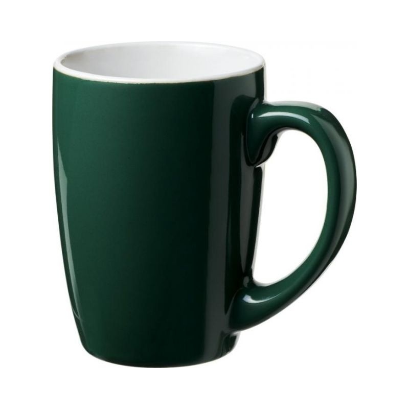 Logotrade promotional giveaways photo of: Mendi 350 ml ceramic mug, green