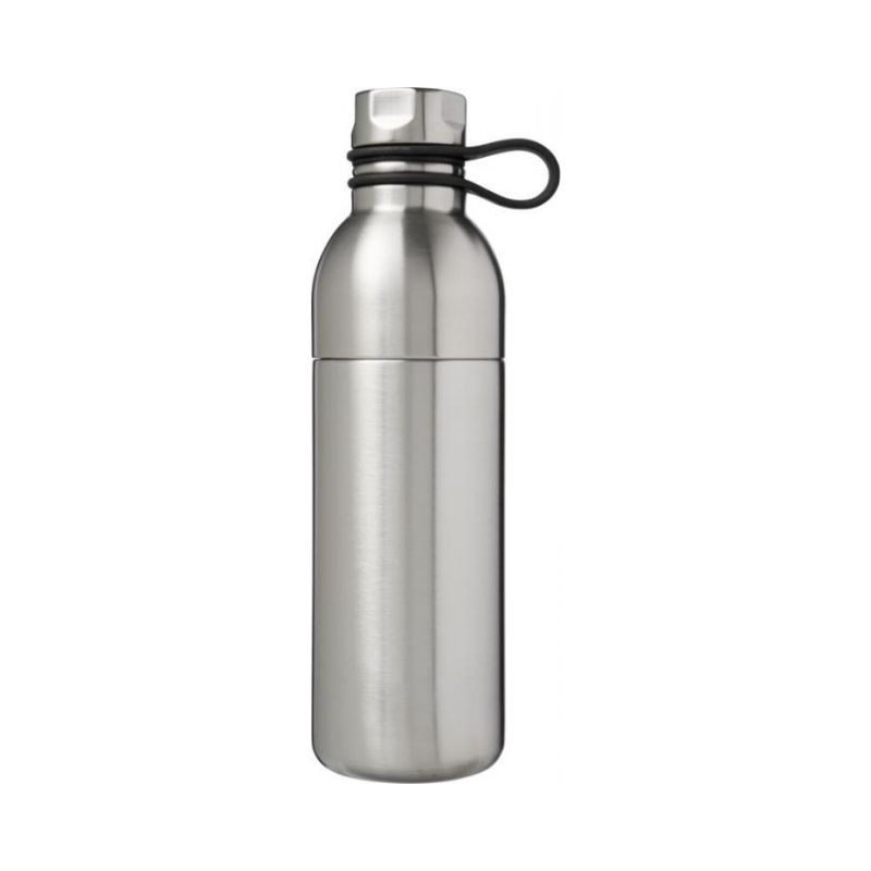 Logotrade promotional products photo of: Koln 590 ml copper vacuum insulated sport bottle, silver