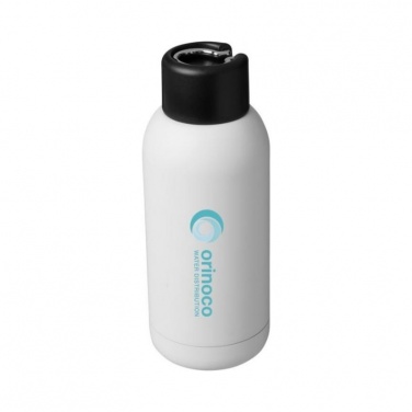 Logotrade corporate gift image of: Brea 375 ml vacuum insulated sport bottle, white