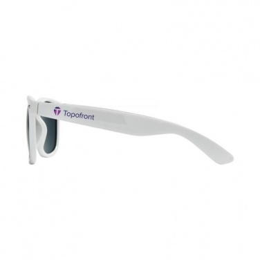 Logo trade promotional merchandise picture of: Sun Ray sunglasses for kids, white
