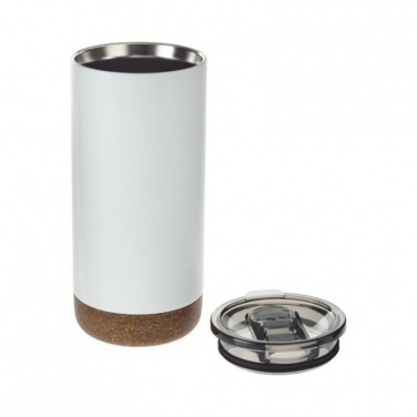 Logotrade advertising product image of: Valhalla tumbler copper vacuum insulated gift set, white