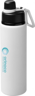 Logotrade advertising product image of: Kivu 800 ml sport bottle, white