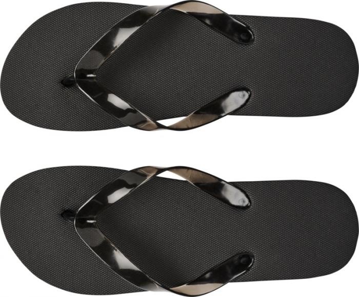 Logo trade promotional products picture of: Railay beach slippers (L), black