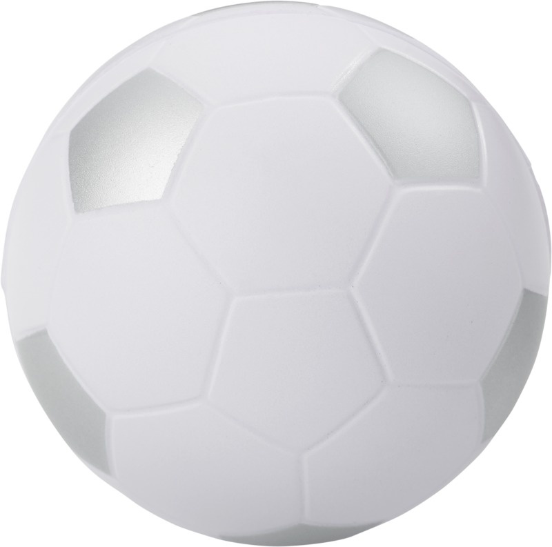 Logotrade business gift image of: Football stress reliever, silver