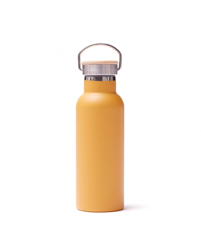 Logotrade promotional item picture of: Miles insulated bottle, yellow