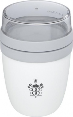 Logotrade promotional item image of: Ellipse lunch pot, white