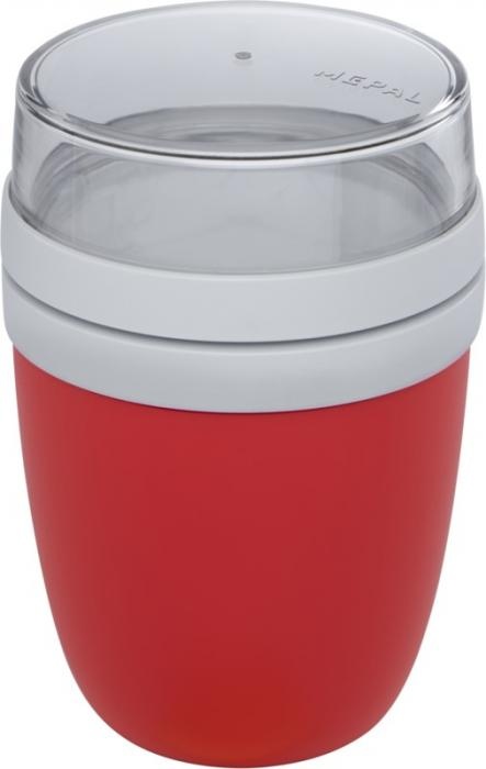 Logo trade advertising product photo of: Ellipse lunch pot, red
