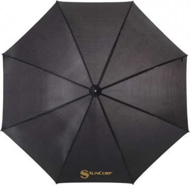 Logo trade business gifts image of: Karl 30" Golf Umbrella, black