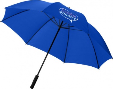 Logo trade promotional giveaway photo of: Yfke 30" golf umbrella with EVA handle, royal blue