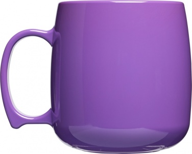 Logo trade promotional giveaway photo of: Classic 300 ml plastic mug, purple