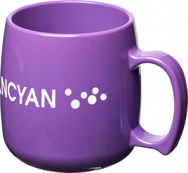 Logotrade corporate gift picture of: Classic 300 ml plastic mug, purple