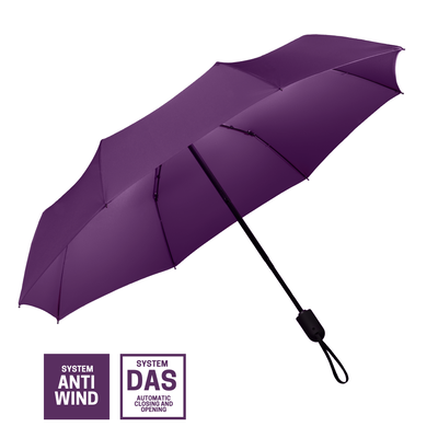 Logotrade promotional product picture of: Full automatic umbrella Cambridge, purple