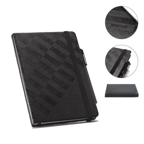 Logo trade advertising product photo of: Notebook or Notepad GEOMETRIC, Black