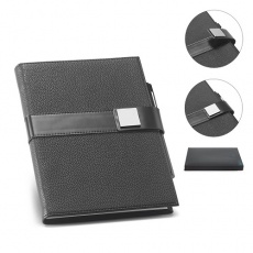A5 EMPIRE Notebook. Notepad, Black/White